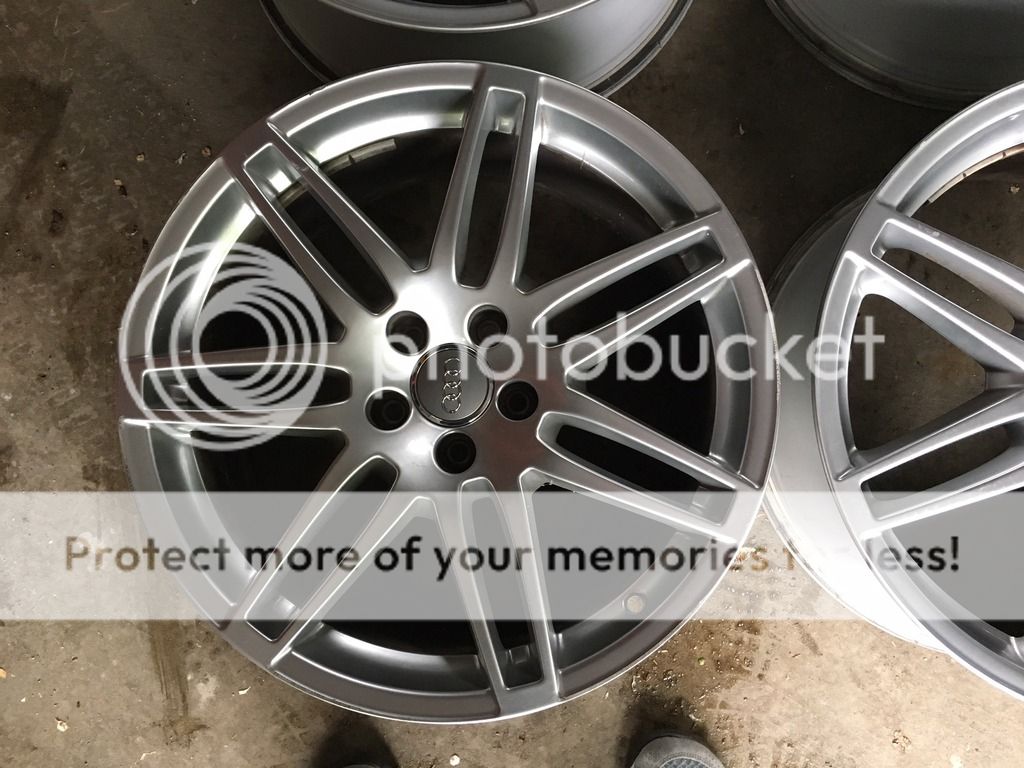 For Sale 19x8 5 5x112 Et48 Genuine Audi Rs4 S Line Wheels